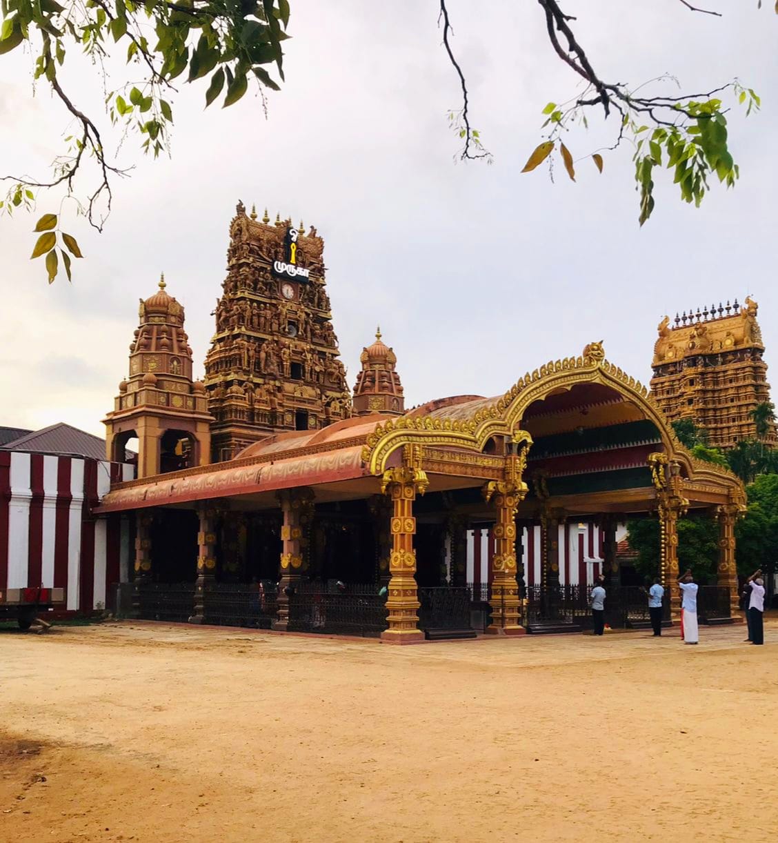 Nallur Kandaswamy t Hindu temple of Murugan